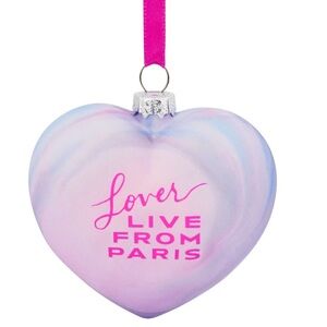 Taylor Swift - Lover - Live From Paris Christmas Tree Ornament! New, In Hand!